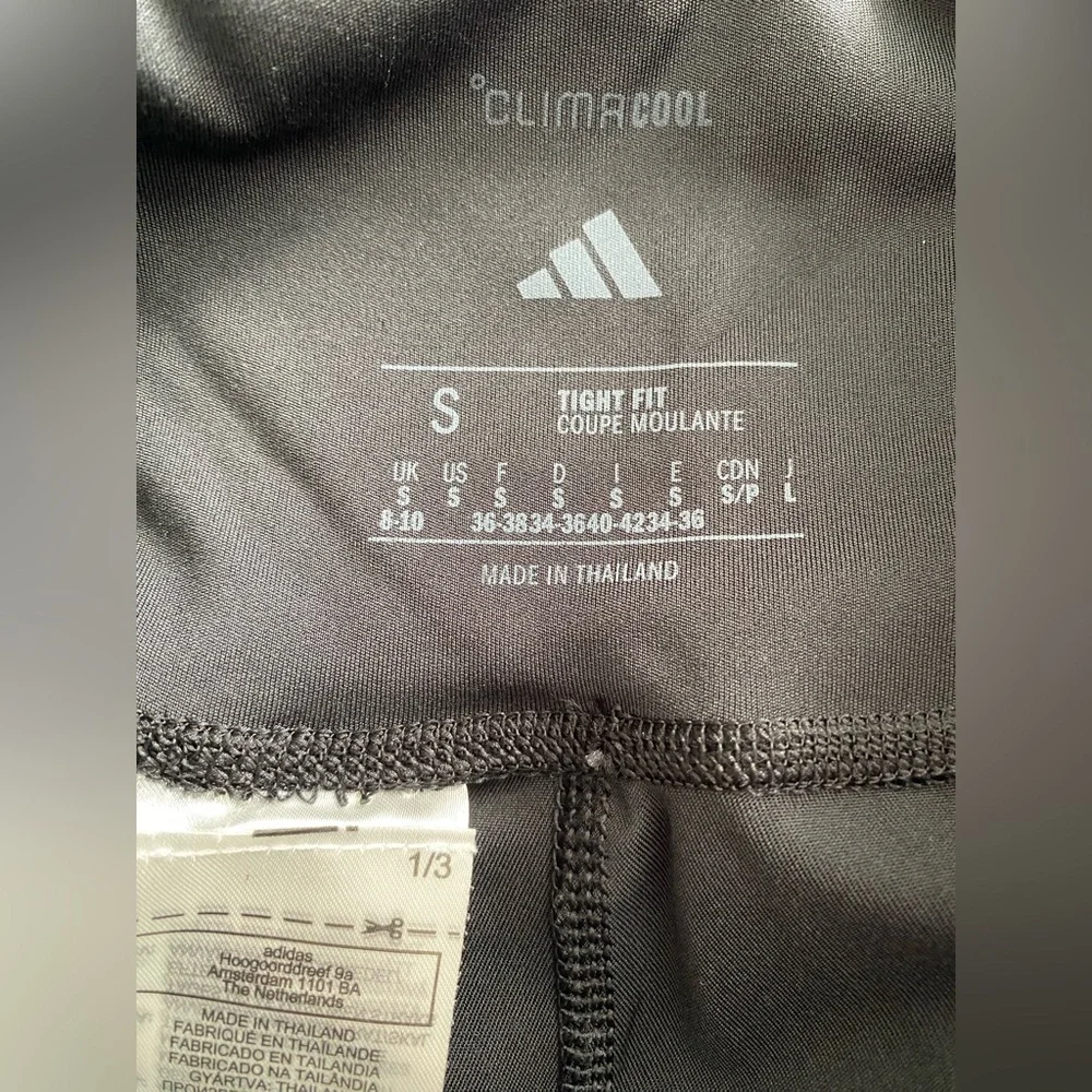 Adidas High-Waist Black Women's Leggings Size S NWT